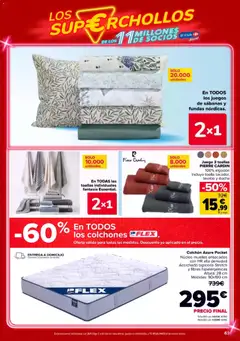 Vista previa Carrefour folleto válido desde el 23.04.2026 | Página: 62 | Productos: Té, Colchon, Lavabo, Ducha