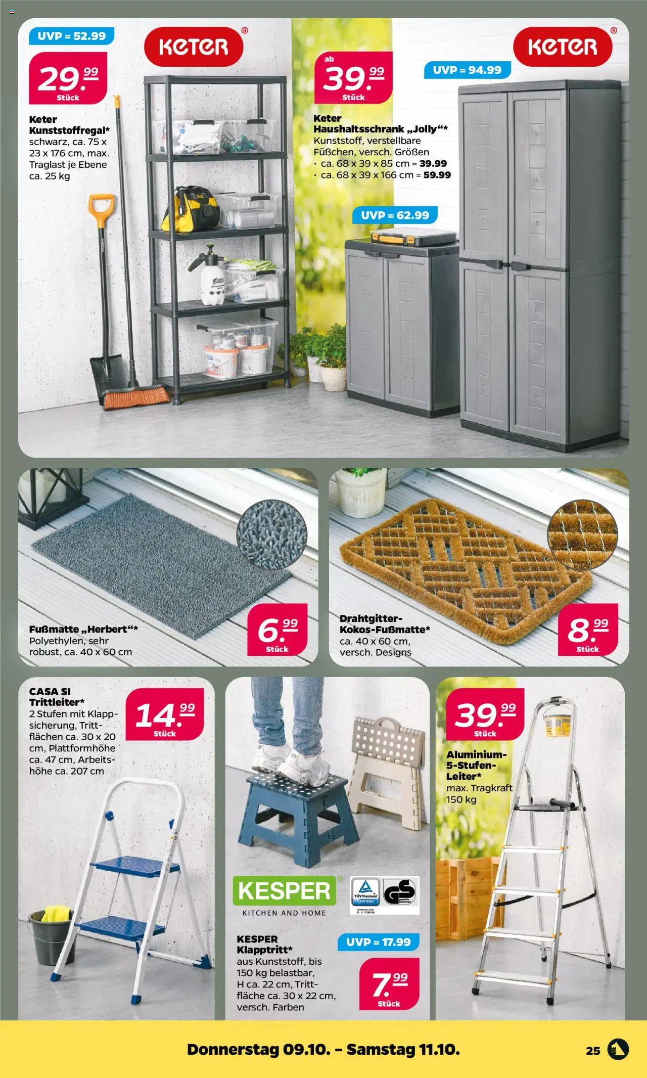 Netto Prospekt 	 – gültig ab 06.10.2025 | Seite: 25 | Produkte: Fußmatte