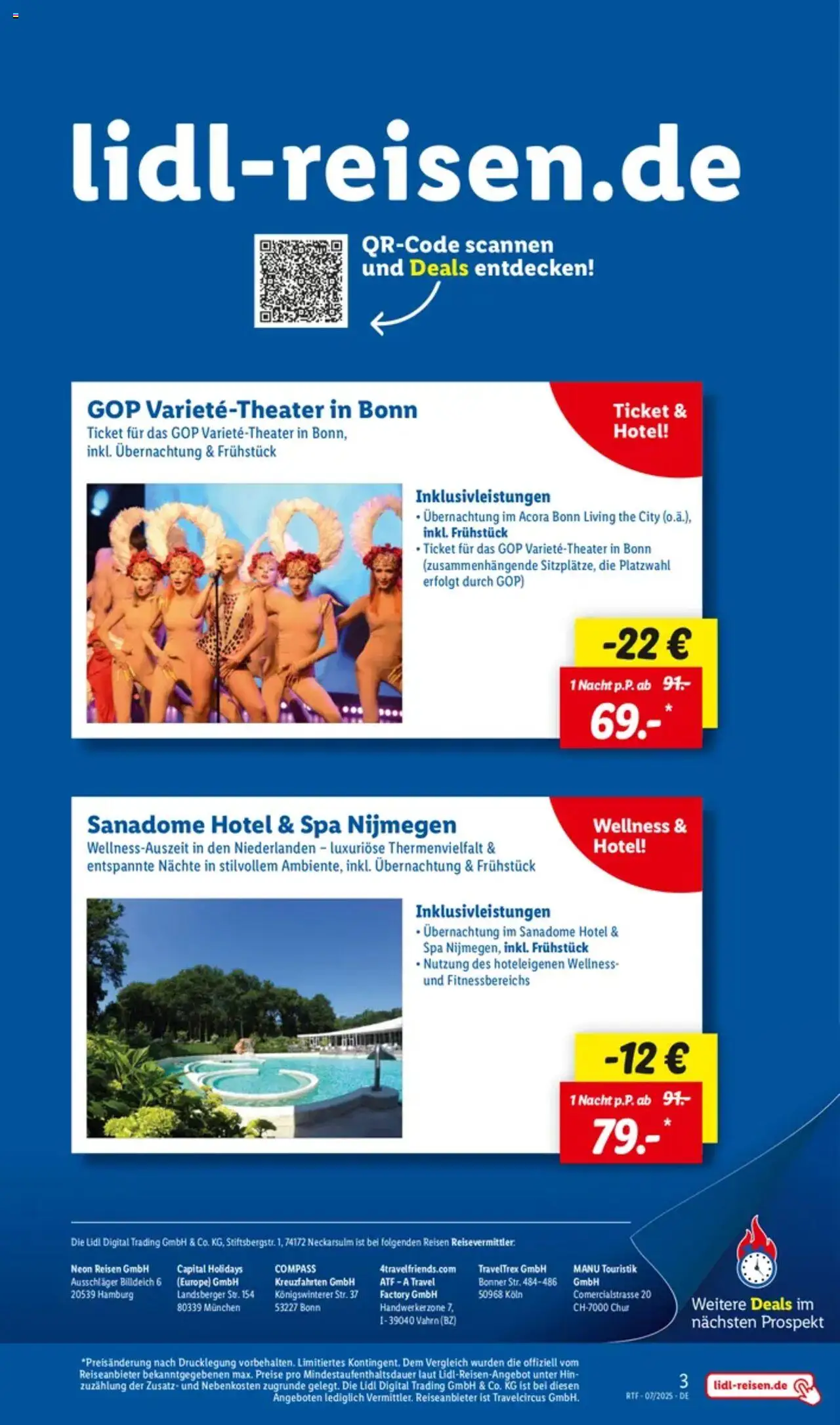 Lidl Reisen - Themenprospekt - gültig ab dem 11.07.2025 | Seite: 3