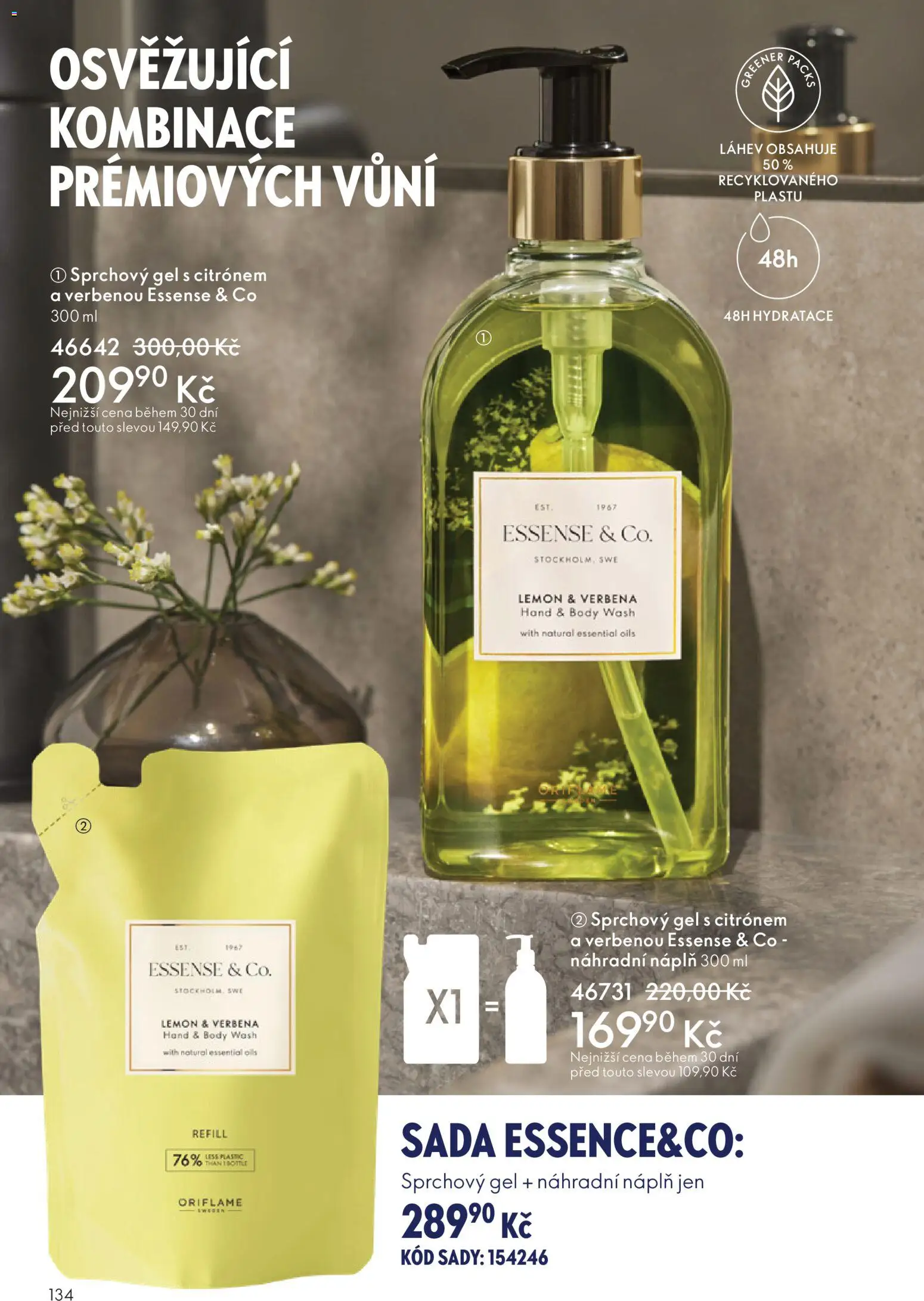 Oriflame Black Friday od 12.11.2025 | Strana: 134 | Produkty: Sprchový gel, Body, Láhev