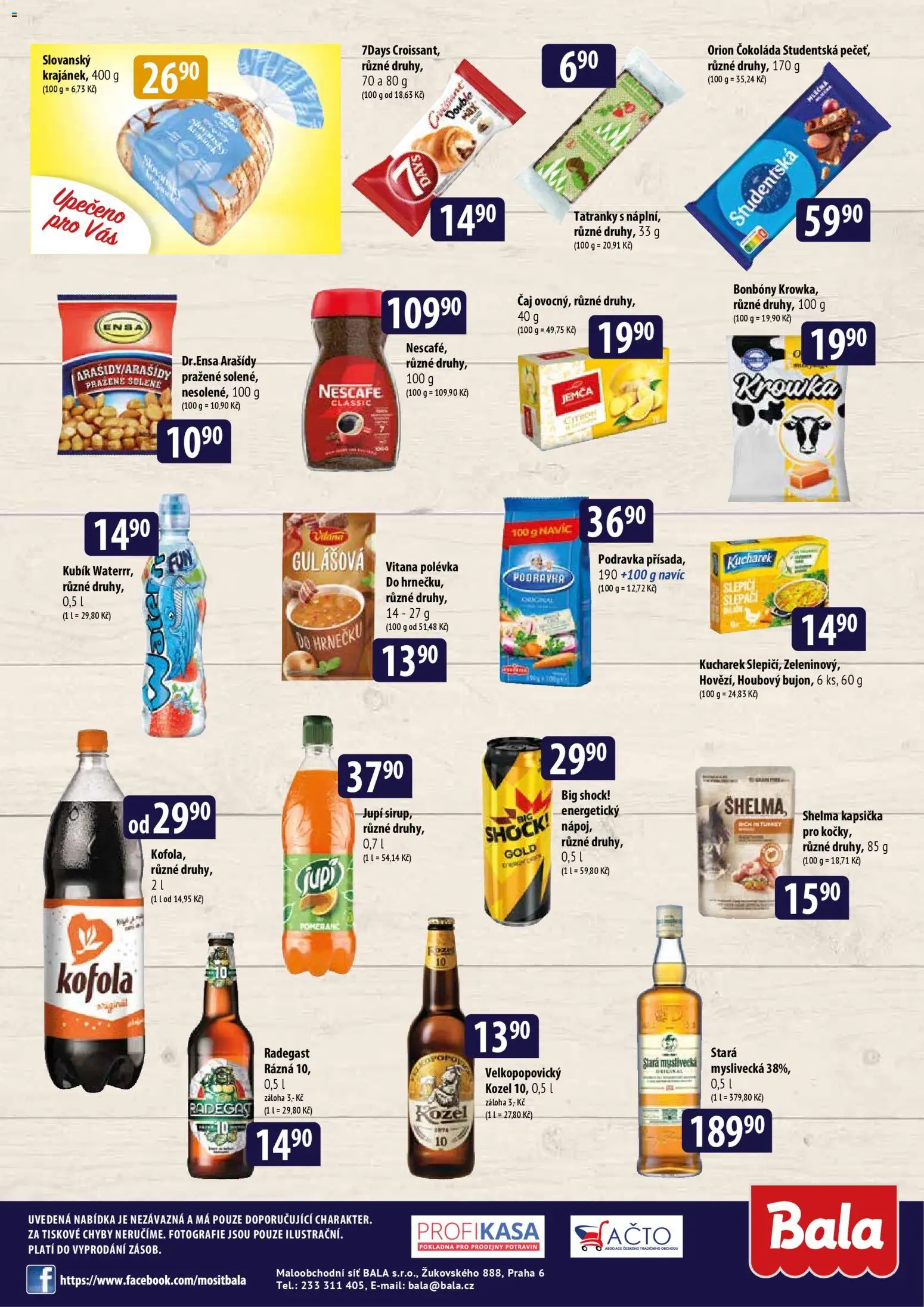 BALA malý leták  od 18.02.2026 | Strana: 2 | Produkty: Pokladna, Bonbóny, Arašídy, Jupí