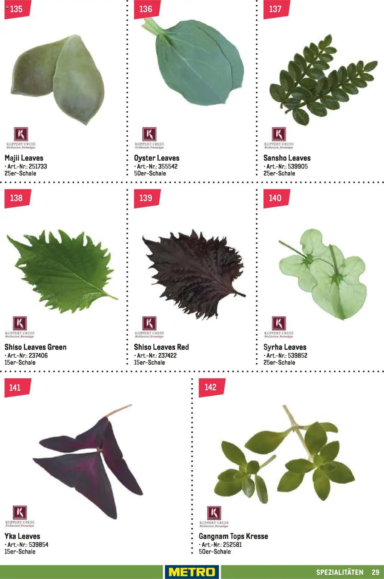 Metro Schnittwaren Spezial – gültig ab 04.02.2025 | Seite: 29