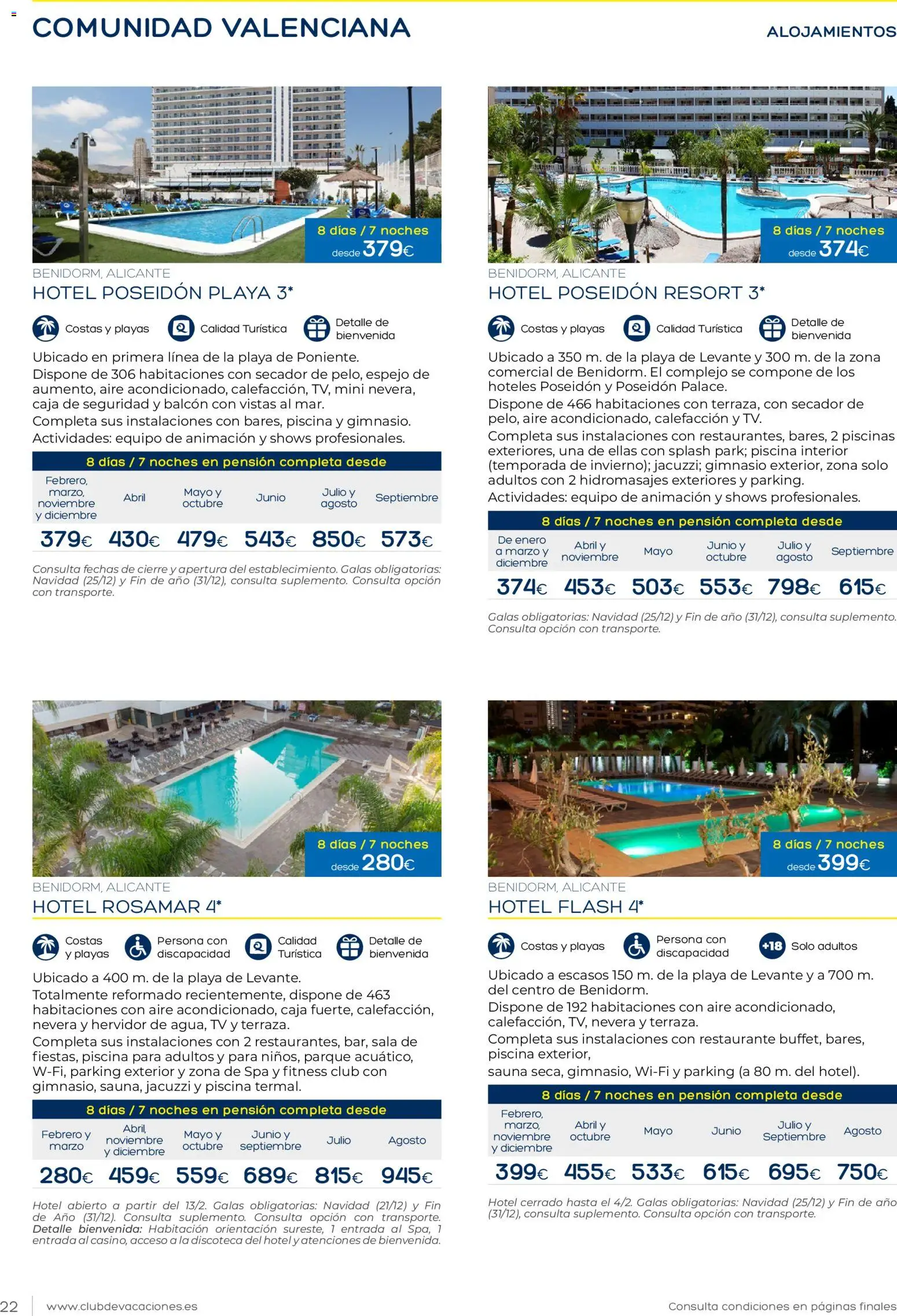 Viajes El Corte Inglés Club de Vacaciones │ válido desde el 01.02.2026 | Página: 22 | Productos: Nevera, Caja, Espejo