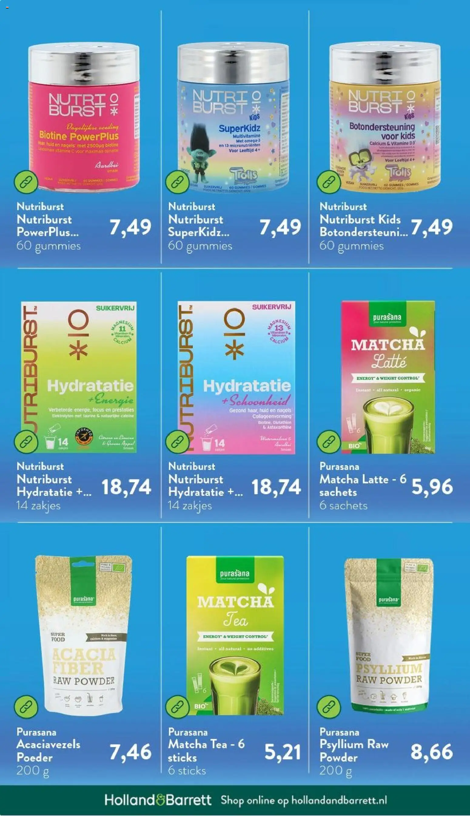 {H1} | Pagina: 10 | Producten: Poeder, Aardbei