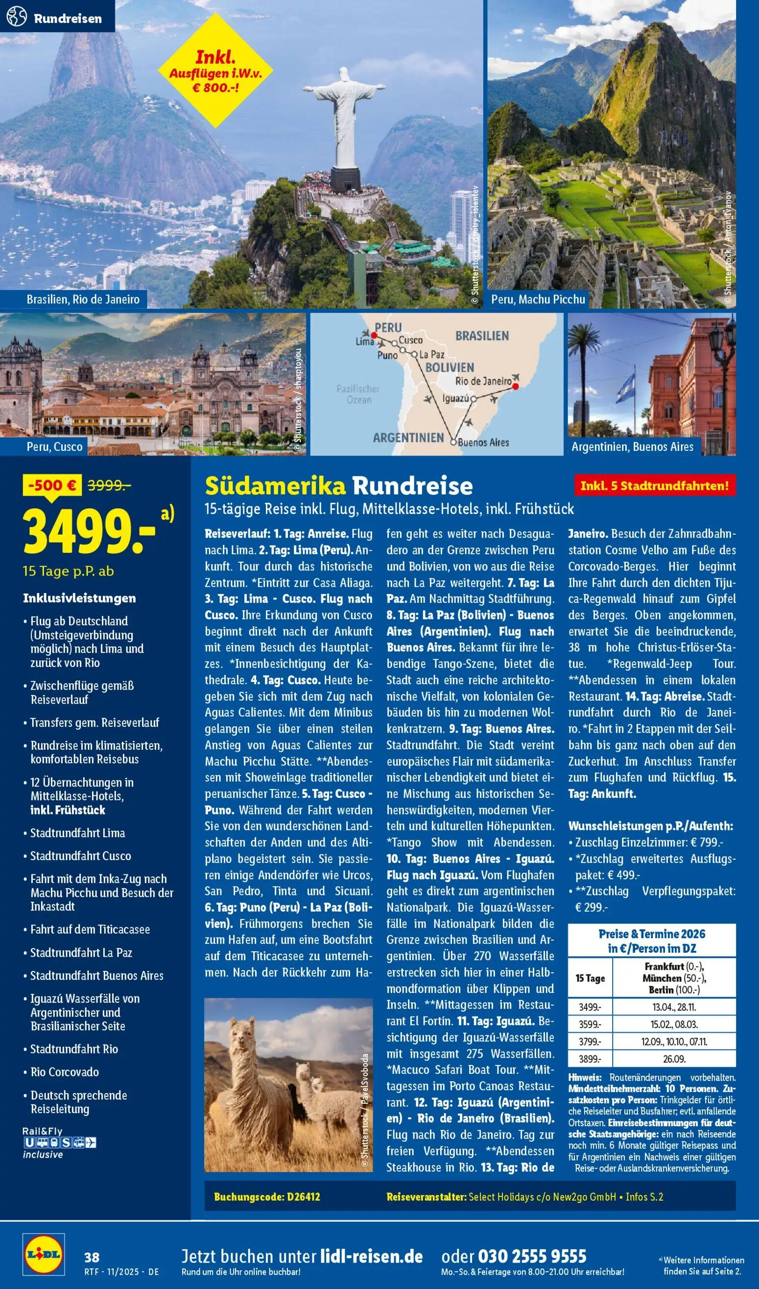 Lidl Reisen - Black Friday – gültig ab 12.11.2025 | Seite: 38 | Produkte: Uhr