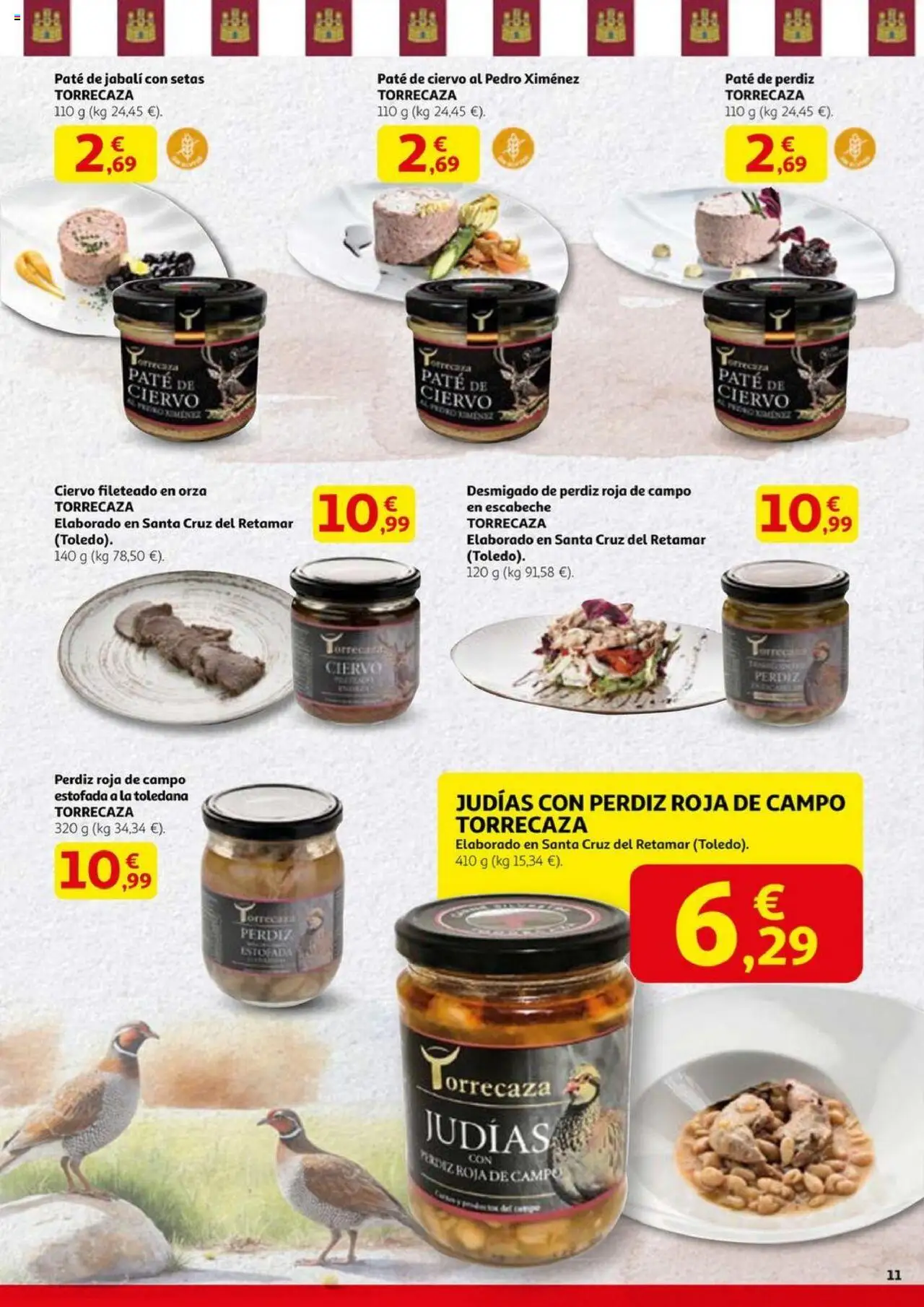 Alcampo - Castilla La Mancha auténtica por naturaleza │ válido desde el 06.10.2025 | Página: 11 | Productos: Paté