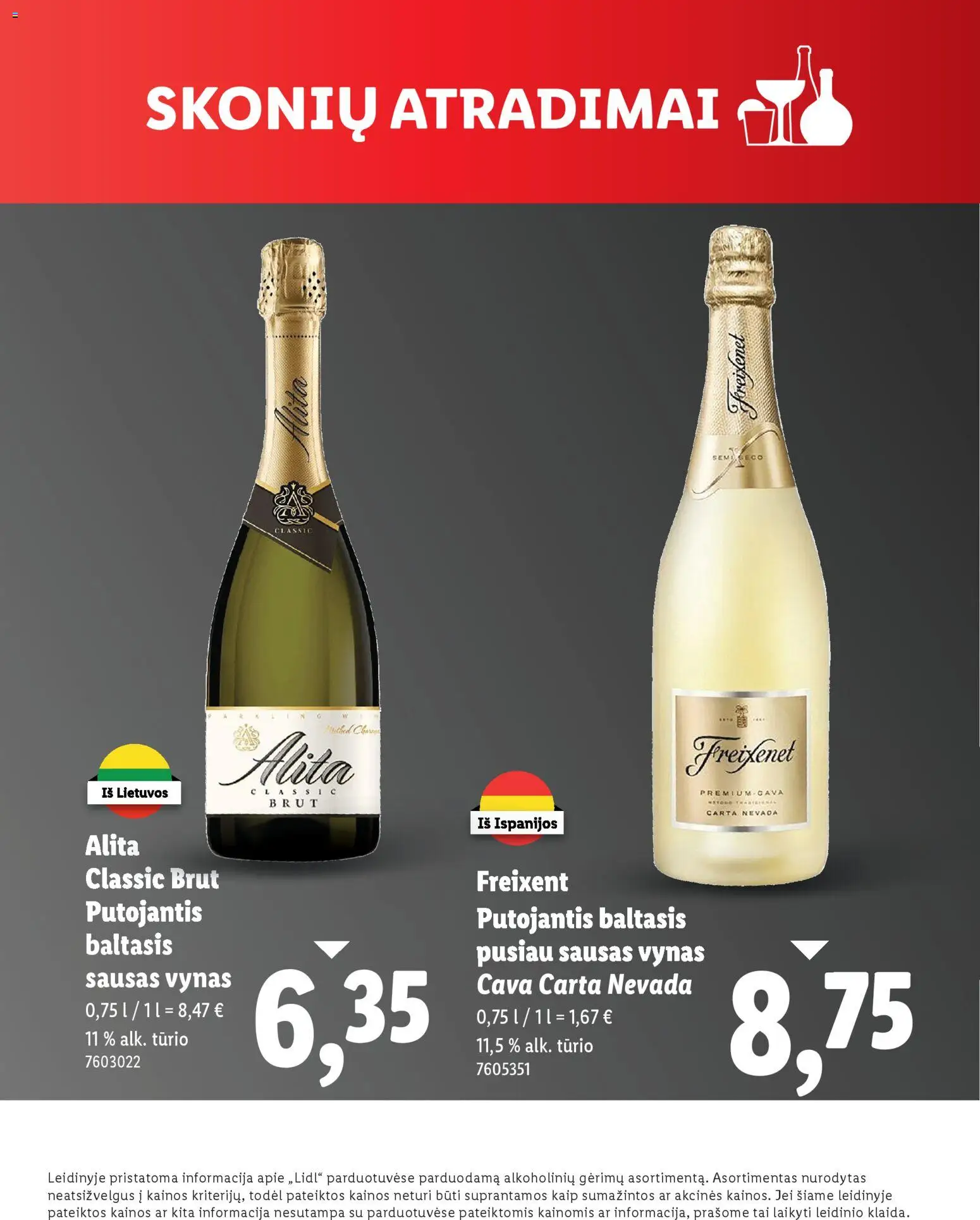 LIDL akcijos nuo 24.03.2026 | Puslapis: 15 | Prekių: Vynas
