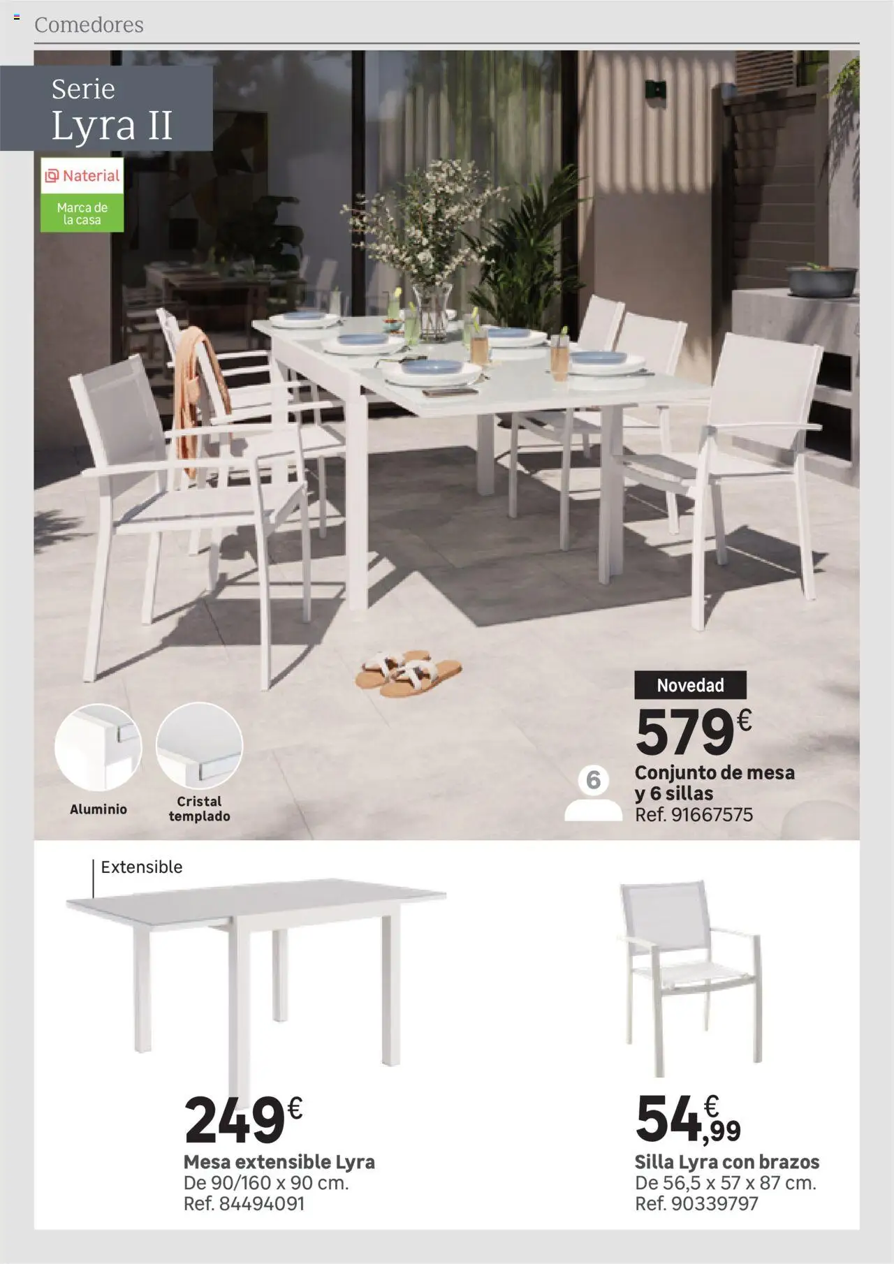 Leroy Merlin catálogo │ válido desde el 25.03.2025 | Página: 31 | Productos: Mesa extensible, Mesa, Silla