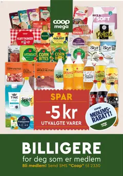 Forhåndsvisning av Coop Mega kundeavis gyldig fra 02.03.2026 | Side: 18