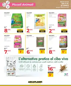 Anteprima del volantino Arcaplanet volantino valido a partire dal 09.04.2026 | Pagina: 28 | Prodotti: Pellet, Tè