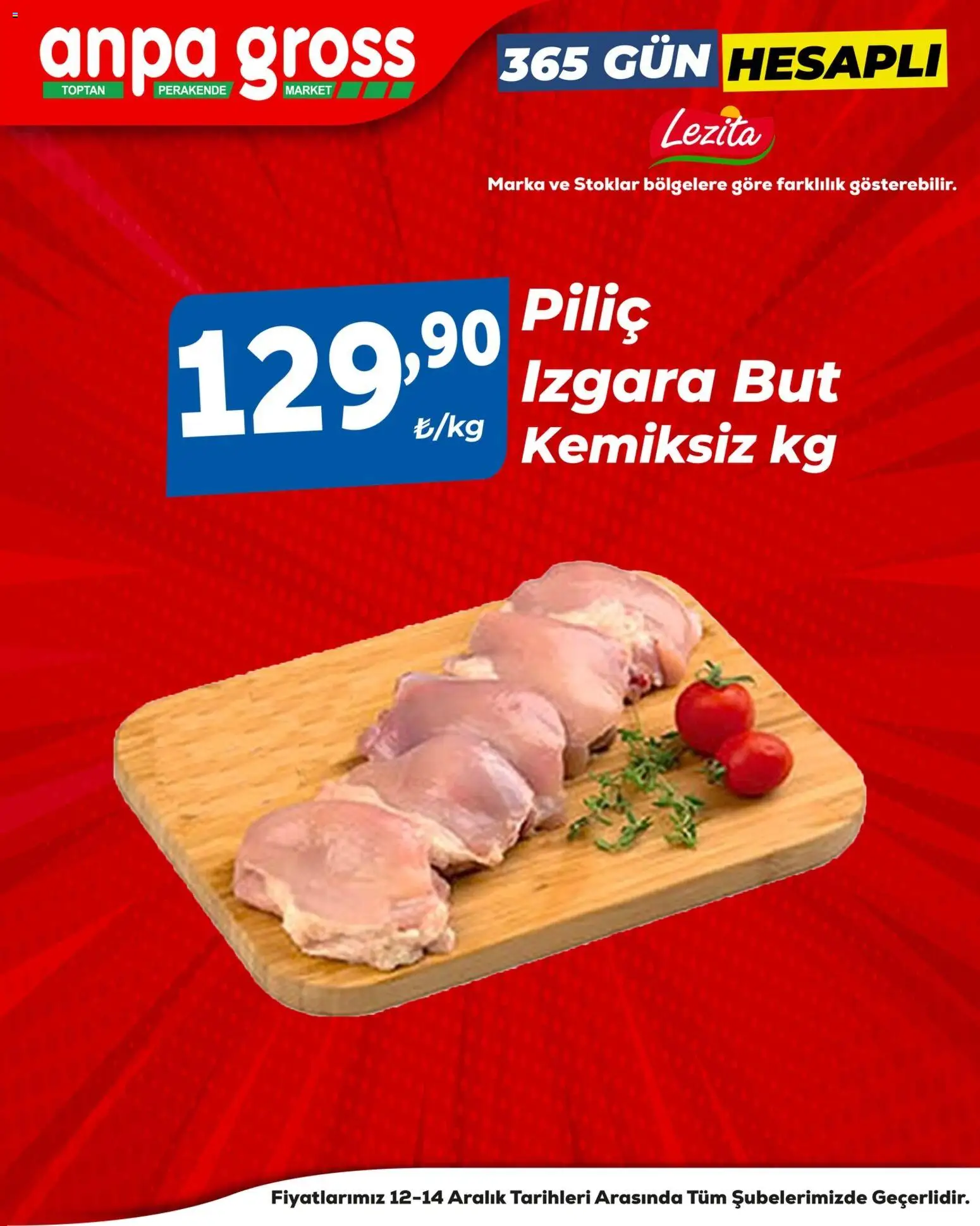 Anpa Gross Piliç Katalog - 12.12.2025 tarihinden itibaren geçerlidir | Sayfa: 2 | Ürünler: Piliç, Izgara