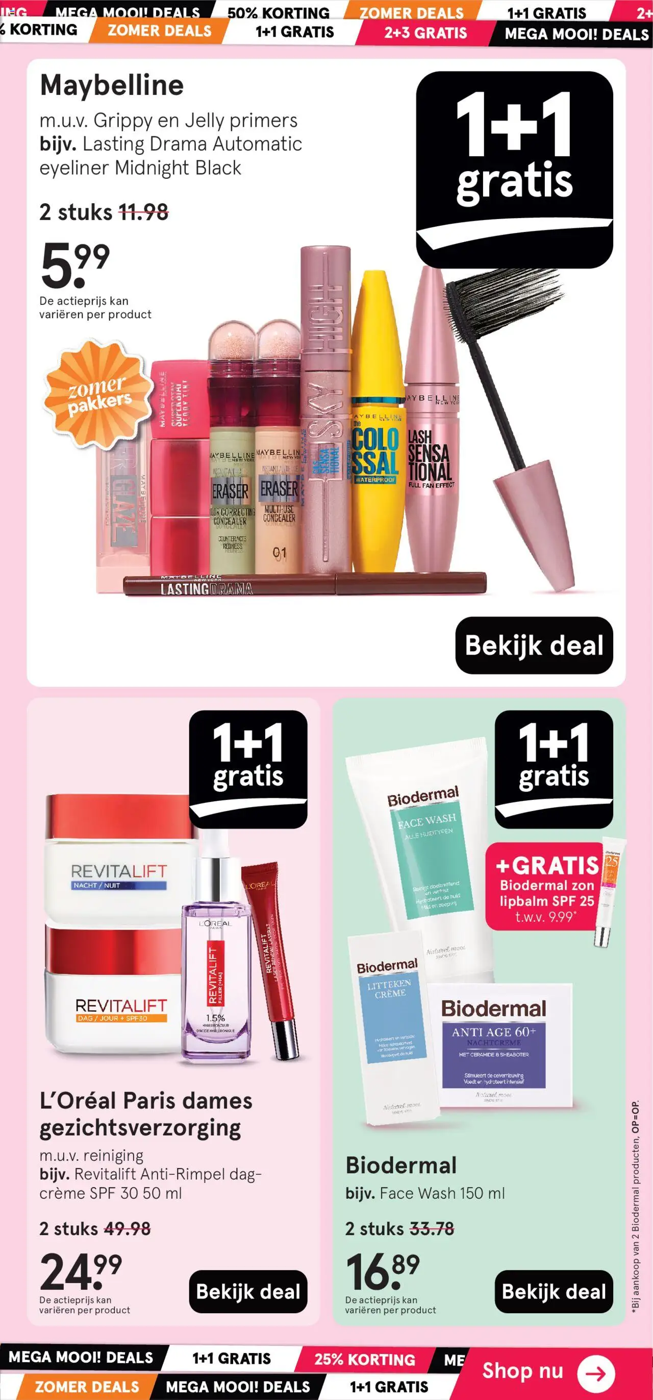  | Pagina: 3 | Producten: Kan, Concealer, Eyeliner, Crème