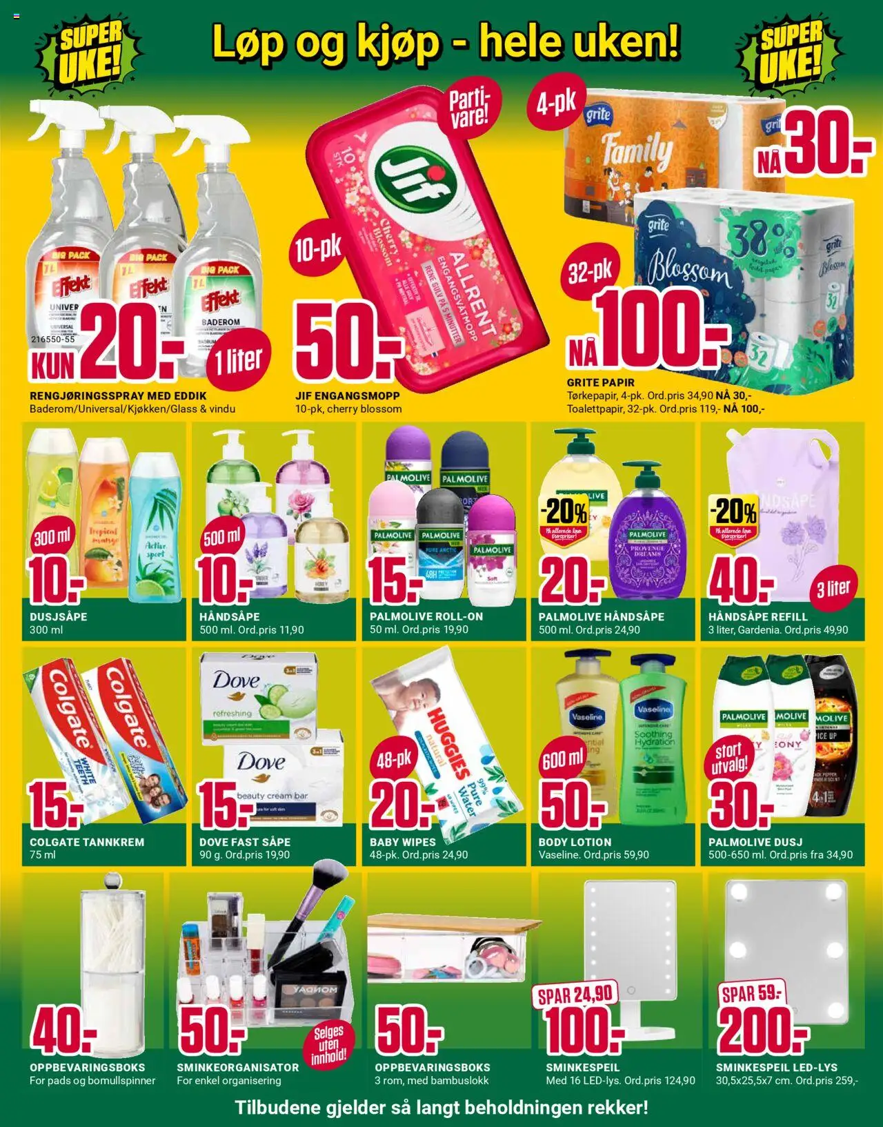  | Side: 4 | Produkter: Bermuda, Tannkrem, Håndsåpe, Dusj
