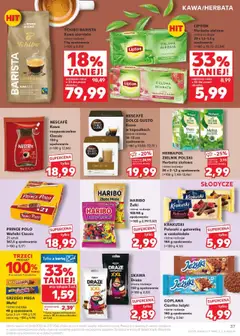 Kaufland gazetka od 26.06.2025 | Strona: 37 | Produkty: Kawa ziarnista, Paluszki, Wafelki, Żelki