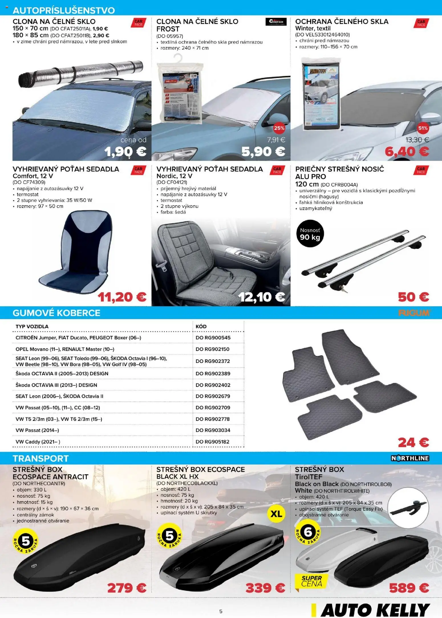Nové Auto Kelly akcie – leták je platný od 02.12.2025 | Strana: 5