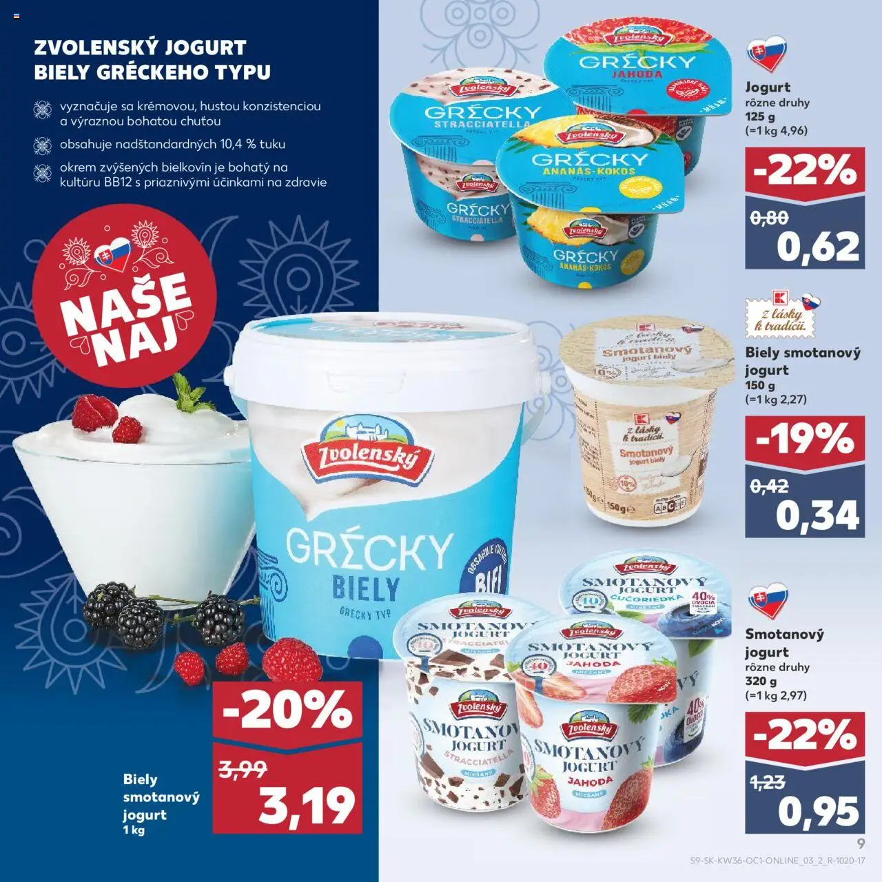 Kaufland SK akciós ujság - amely érvényes a következő dátumtól: 01.09.2025 | Oldal: 9