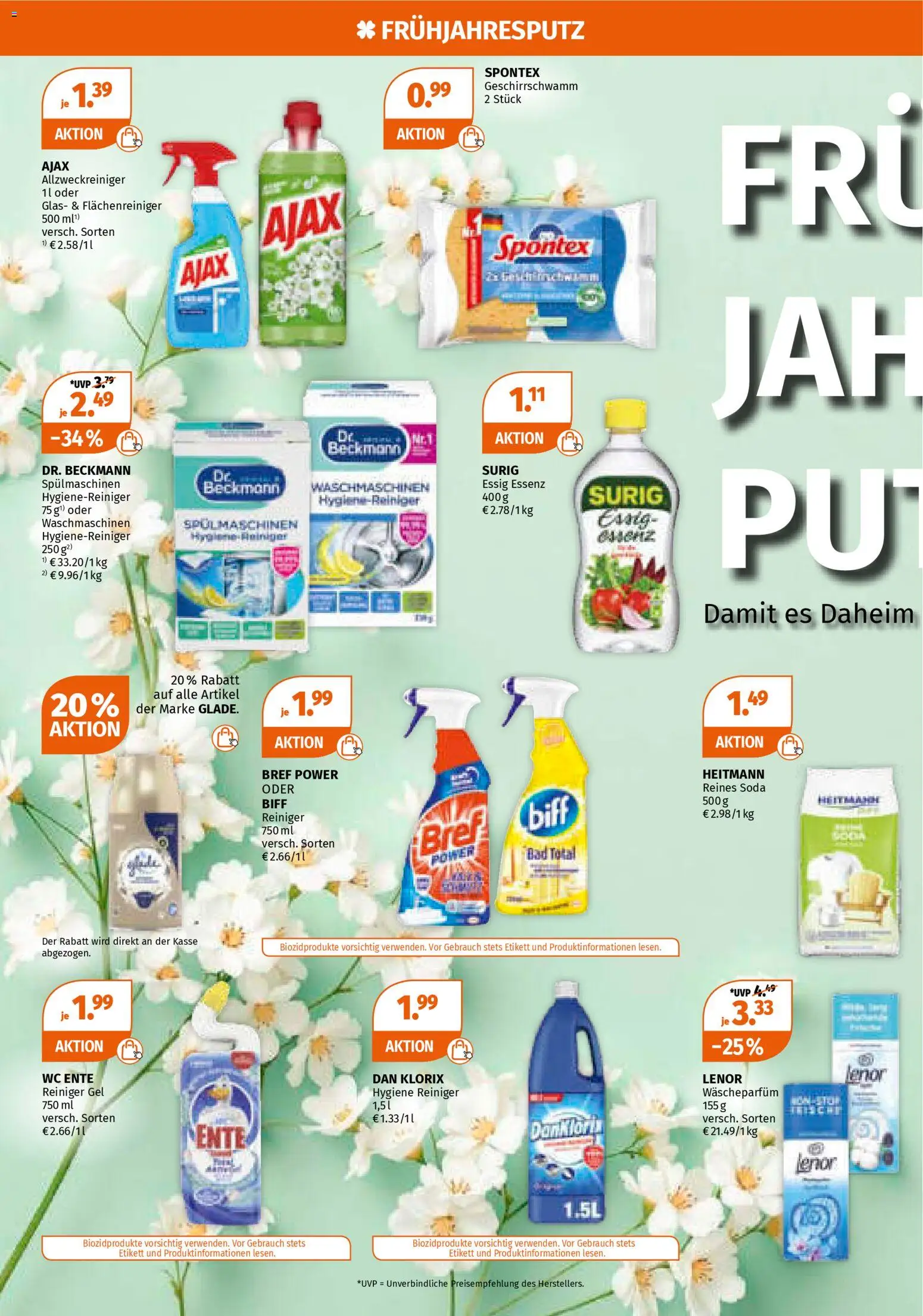 Müller Prospekt 	 – gültig ab 02.02.2026 | Seite: 24 | Produkte: Lenor, Essig, Bad, Ente