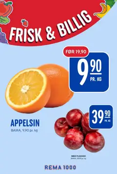 Forhåndsvisning av Rema 1000 kundeavis gyldig fra 09.03.2026 | Side: 5 | Produkter: Plommer