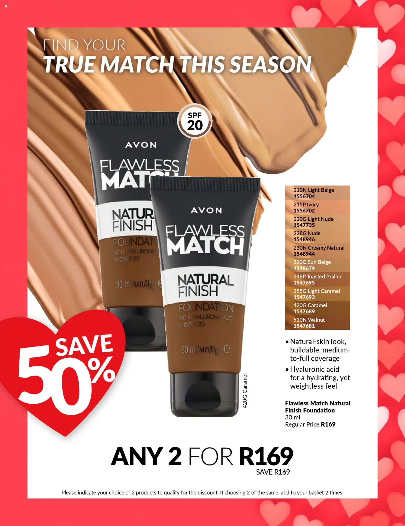 New Avon catalogue – valid from 21.02.2026 | Page: 24 | Products: Basket, Light, Foundation, Caramel
