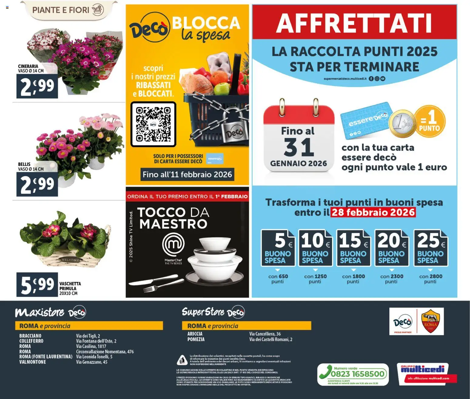 Volantino Decò del 20.01.2026 | Pagina: 20 | Prodotti: TV, Vaso