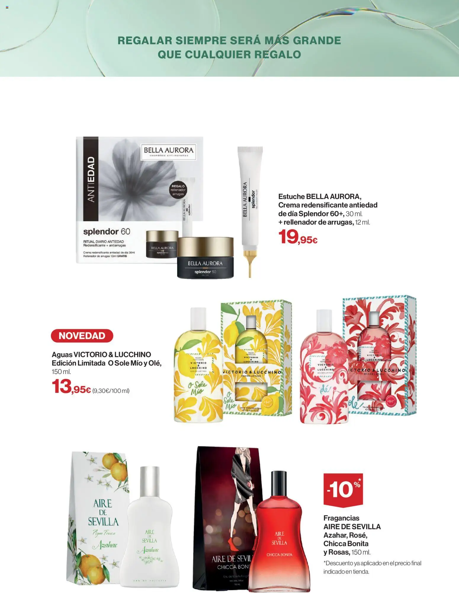 Hipercor - Día de la Madre │ válido desde el 20.04.2026 | Página: 7 | Productos: Crema