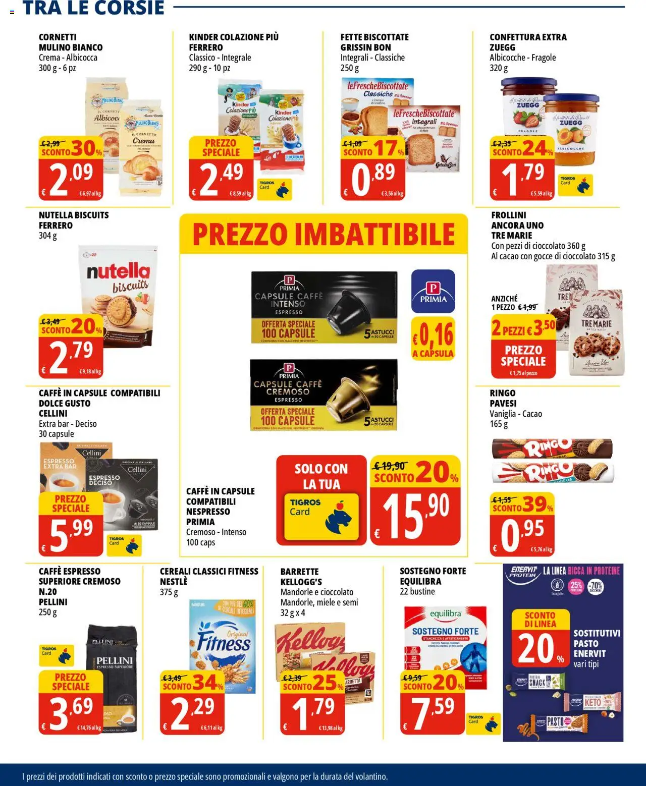 Volantino Tigros del 20.05.2025 | Pagina: 14 | Prodotti: Crema, Cioccolato, Fragole, Frollini