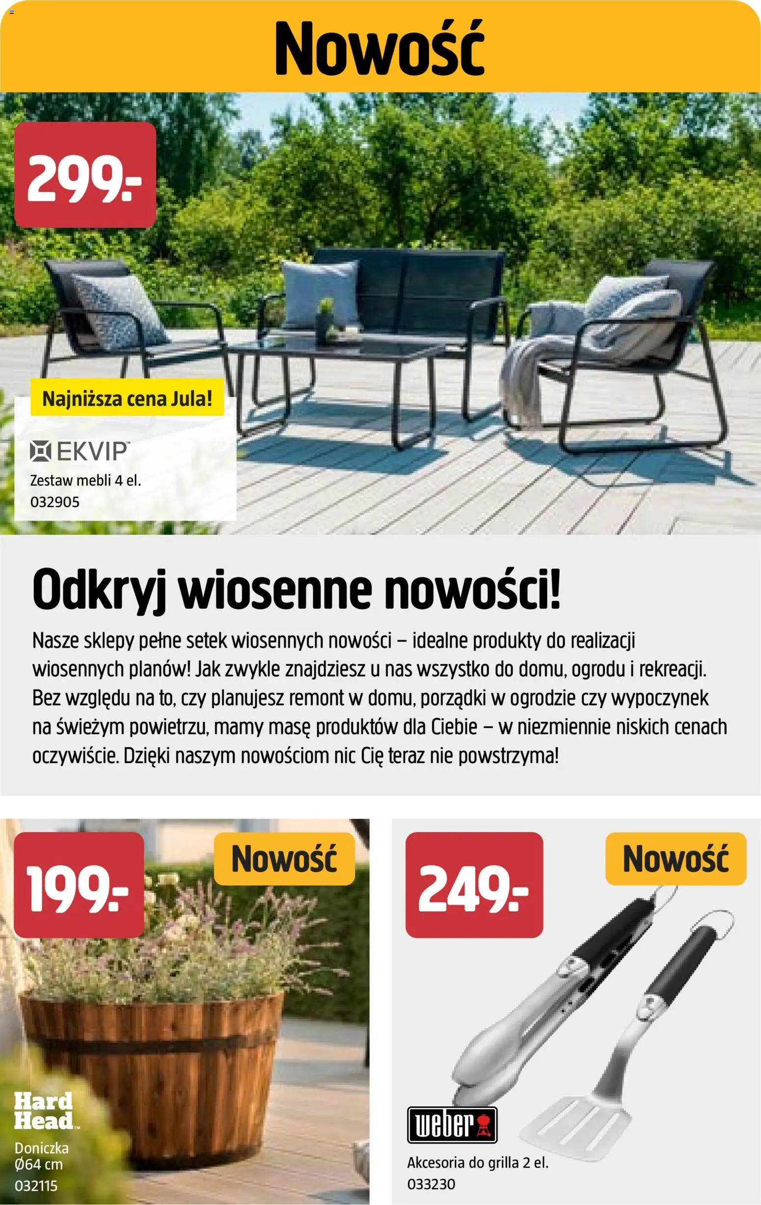 Jula gazetka - Wiosna od 26.02.2026 | Strona: 4 | Produkty: Doniczka