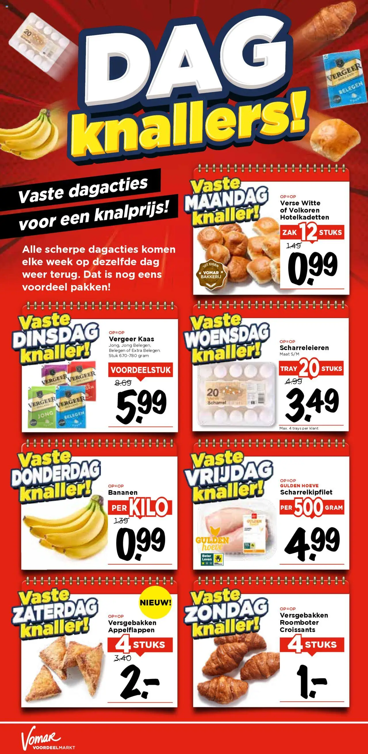  | Pagina: 33 | Producten: Kaas, Bananen, Roomboter, Bakkerij