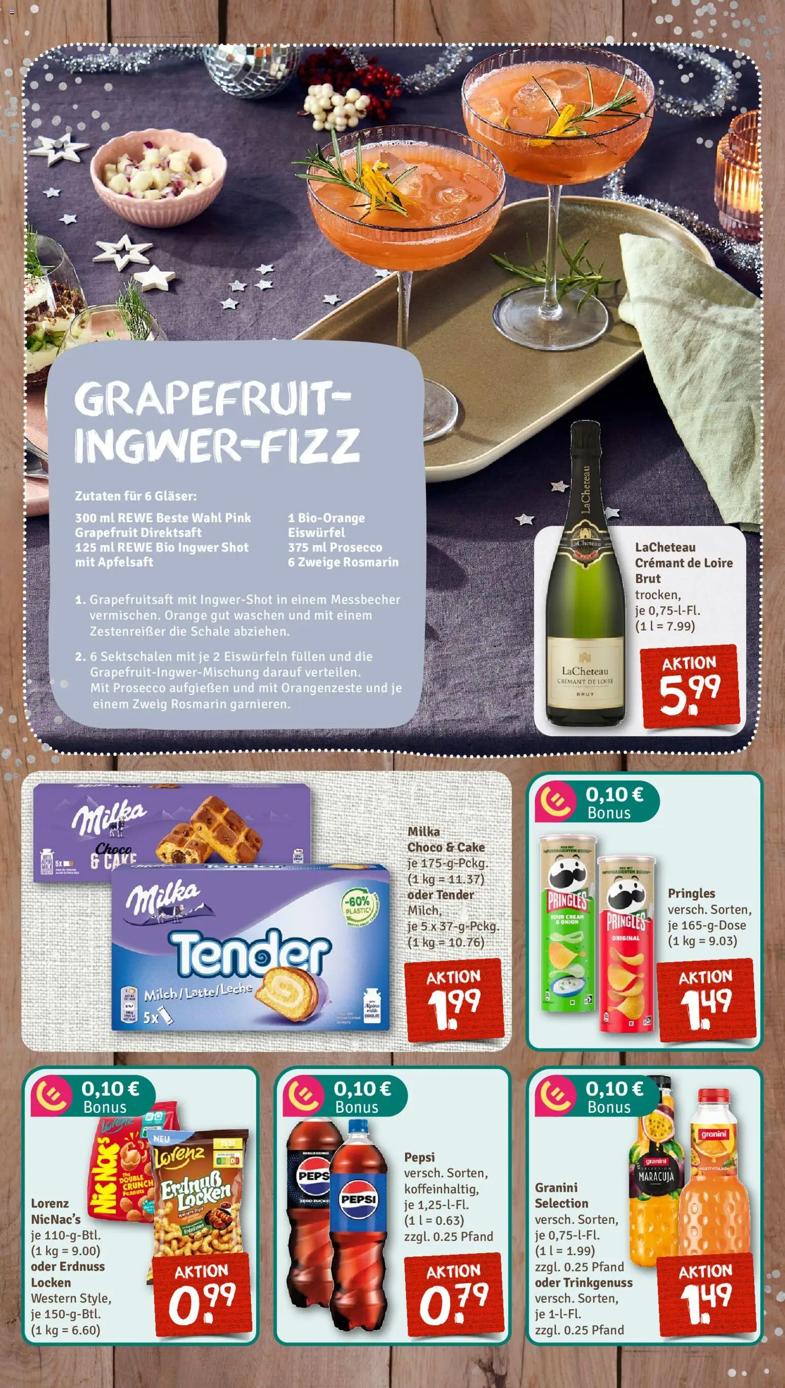 Nahkauf Prospekt – gültig ab 21.12.2025 | Seite: 3 | Produkte: Milka, Grapefruit, Prosecco, Granini
