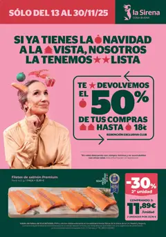 Vista previa La Sirena Black Friday válido desde el 13.11.2025