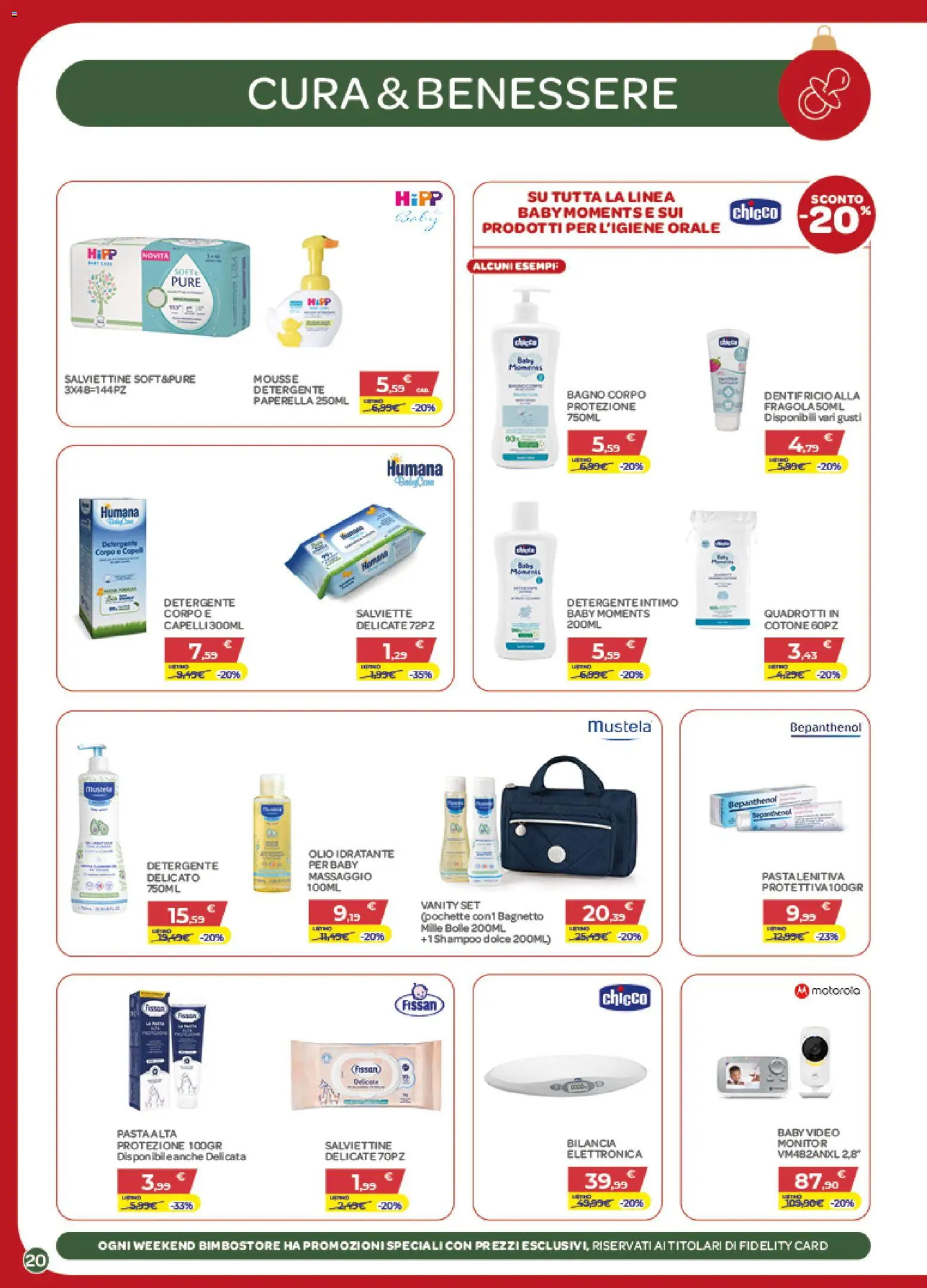 Volantino Bimbo store del 04.12.2025 | Pagina: 20 | Prodotti: Monitor, Detergente, Video, Bagno