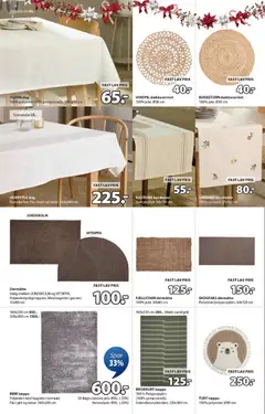 JYSK - Tilbudsavis gyldig fra 01.12.2025 | Side: 14 | Produkter: Tæppe, Dørmåtte