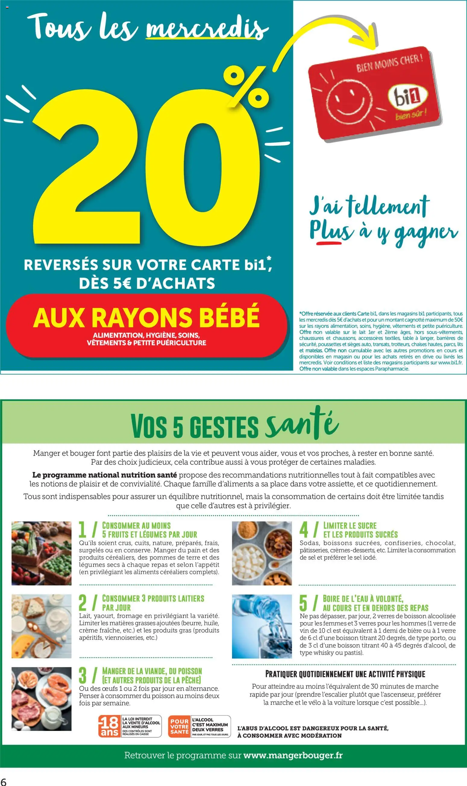 {H1} | Page: 6 | Produits: Whisky, Mais, Pain, Poisson