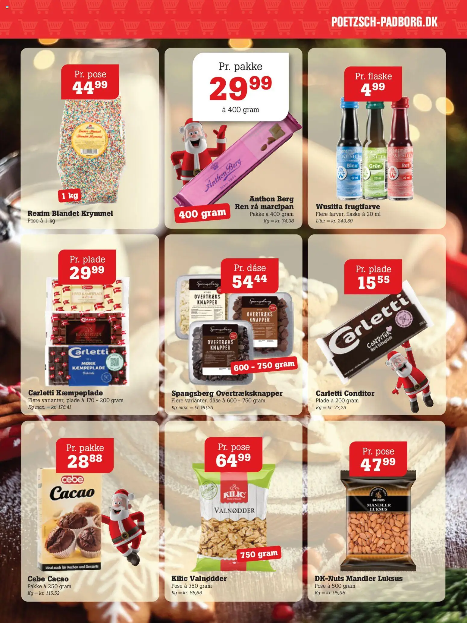 Poetzsch Padborg tilbudsavis – gyldig fra 30.10.2025 | Side: 7 | Produkter: Valnødder, Mandler, Marcipan