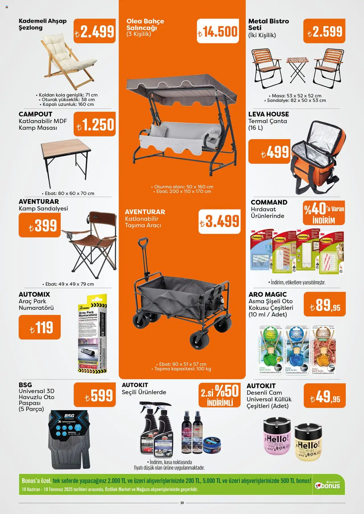 Özdilek Katalog - 10.06.2025 tarihinden itibaren geçerlidir | Sayfa: 10 | Ürünler: Sandalye, Koku, Çanta, Mango