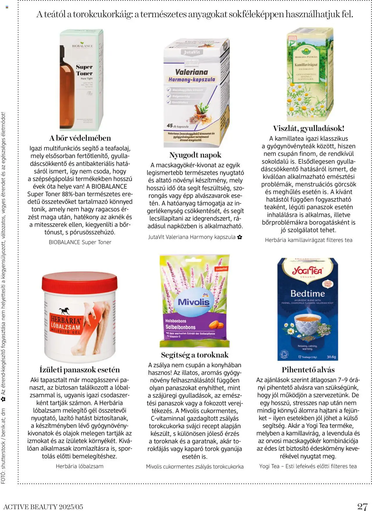 DM Drogerie Markt akciós ujság - amely érvényes a következő dátumtól: 22.05.2025 | Oldal: 27 | Termékek: Vitamin c, Bor, Tea, Levendula
