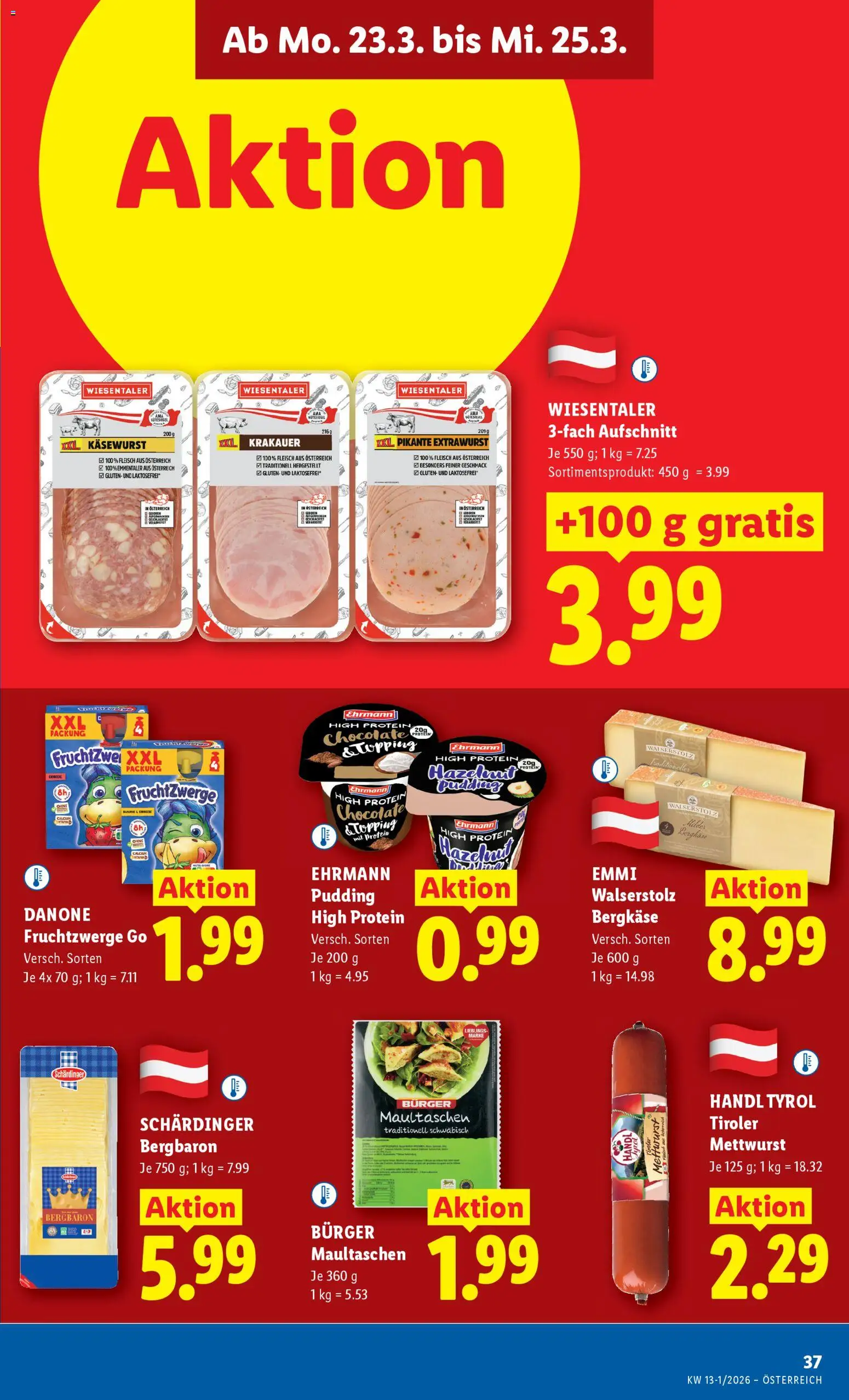 Lidl Flugblatt - Dornbirn, Feldkirch, Graz gültig ab 19.03.2026 | Seite: 40