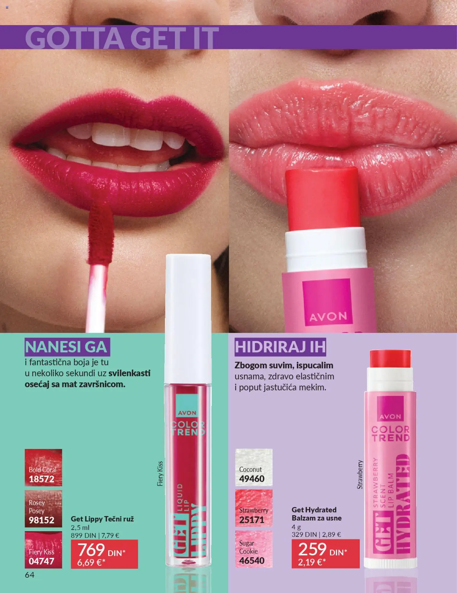 AVON katalog - važi od 01.04.2026 | Strana: 64