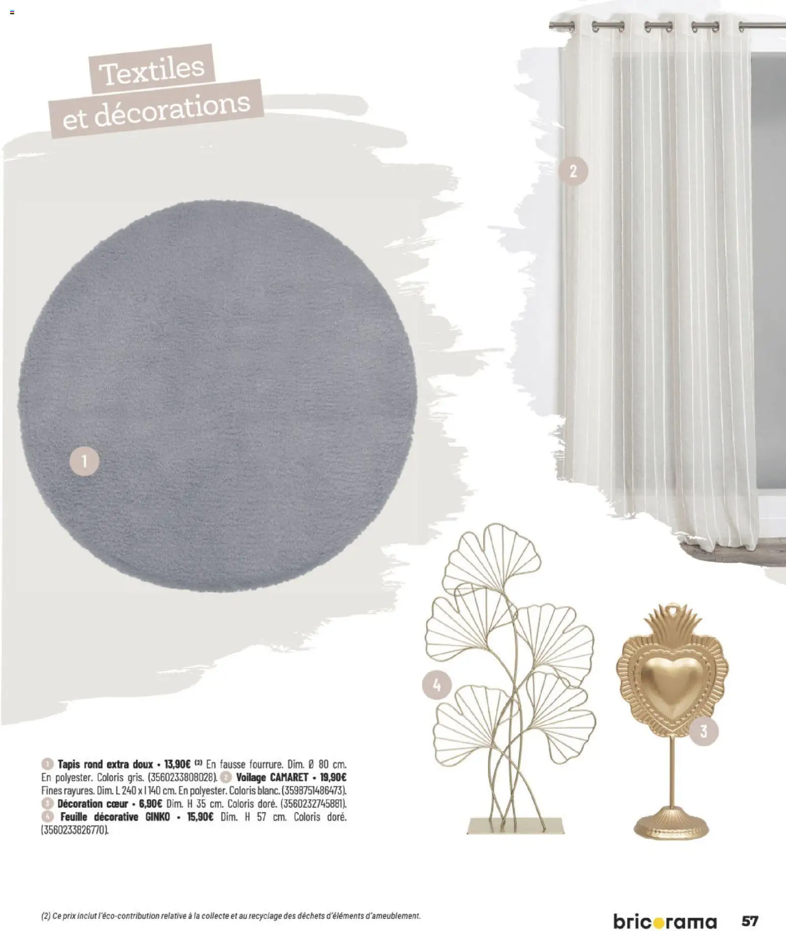 {H1} | Page: 57 | Produits: Tapis rond, Tapis