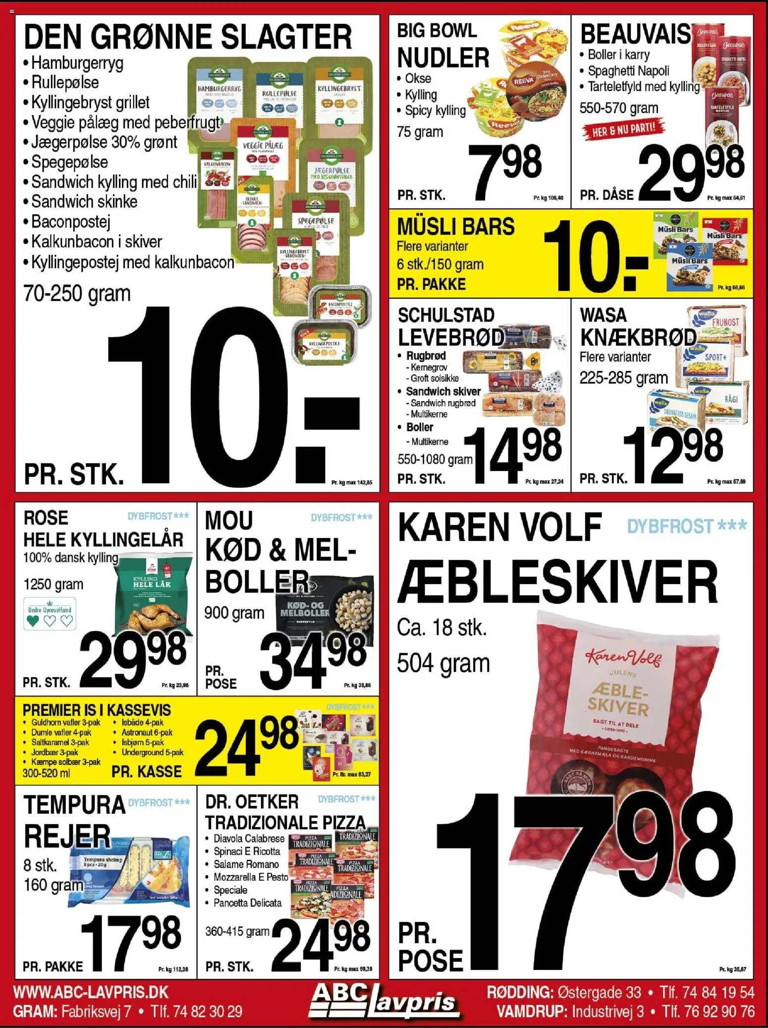 Abc Lavpris tilbudsavis – gyldig fra 29.10.2025 | Side: 4 | Produkter: Kardemomme, Pesto, Knækbrød, Solbær