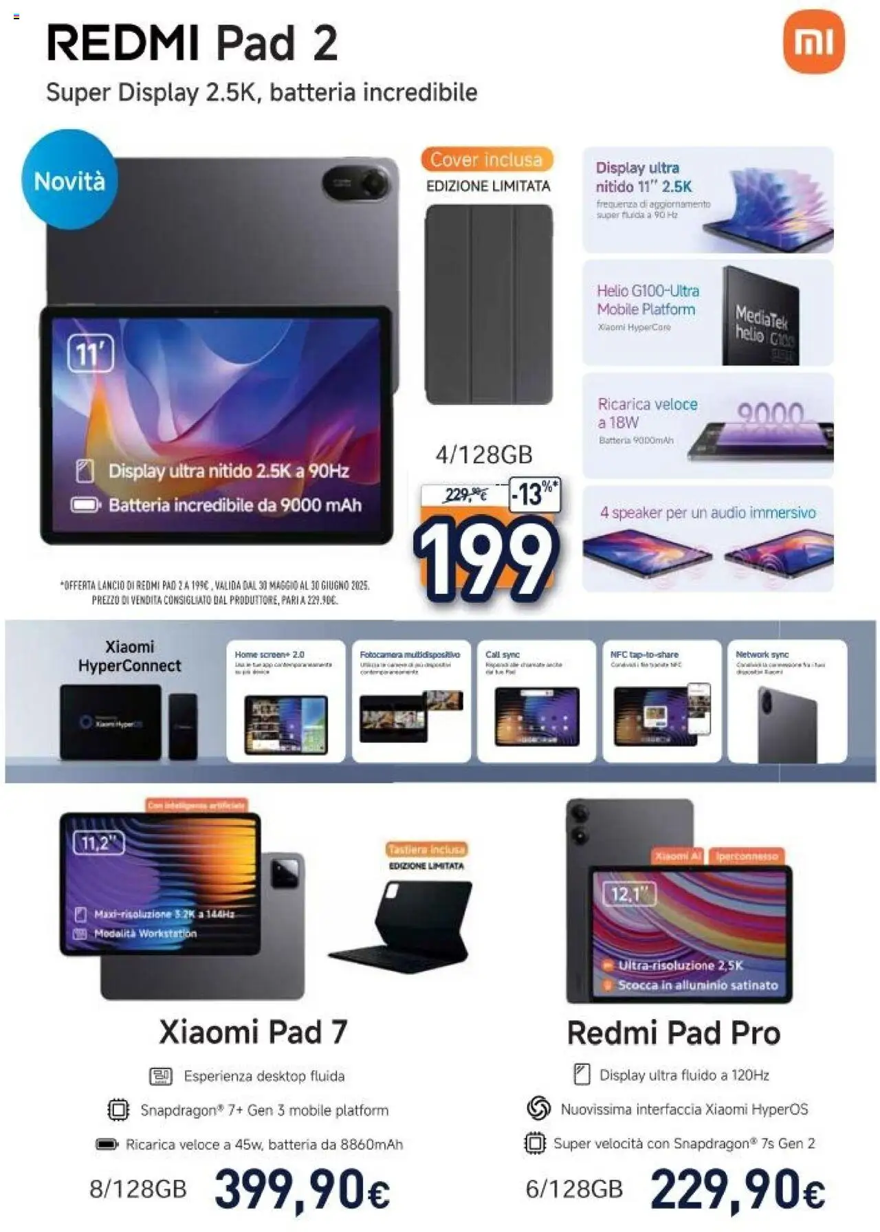Volantino Unieuro del 30.05.2025 | Pagina: 39 | Prodotti: Mobile, Audio, Speaker, Alluminio