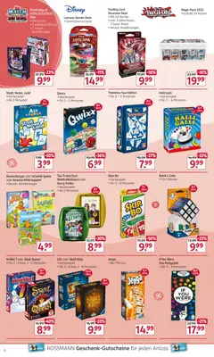 Rossmann Spiel & Spaß Aktion zu Weihnachten ab 15.12.2025 gültig | Seite: 6