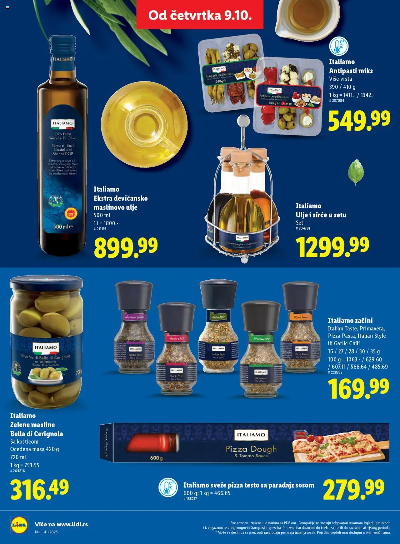 Lidl katalog - važi od 09.10.2025 | Strana: 36 | Proizvode: Masline, Ulje, Maslinovo ulje, Paradajz