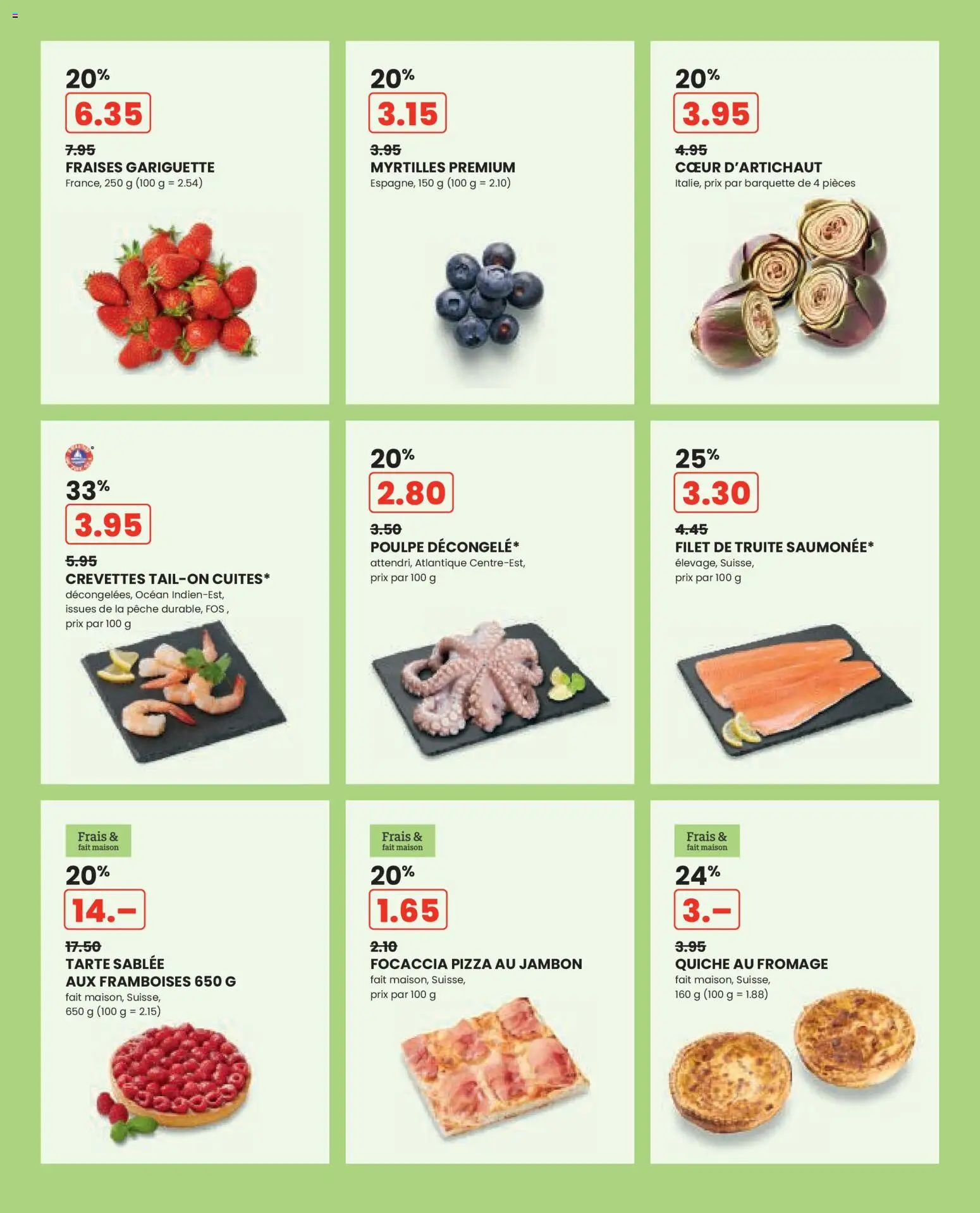 Manor aktionen FR – gültig ab 14.04.2026 | Seite: 2 | Produkte: Pizza