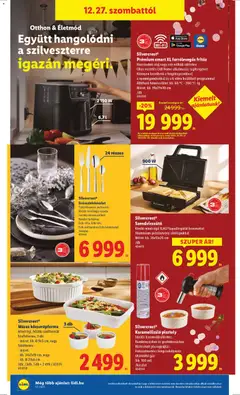 Lidl Akciós újság - amely érvényes a következő dátumtól: 27.12.2025 | Oldal: 22 | Termékek: Fritőz, Sütőforma, Szendvicssütő, Olaj