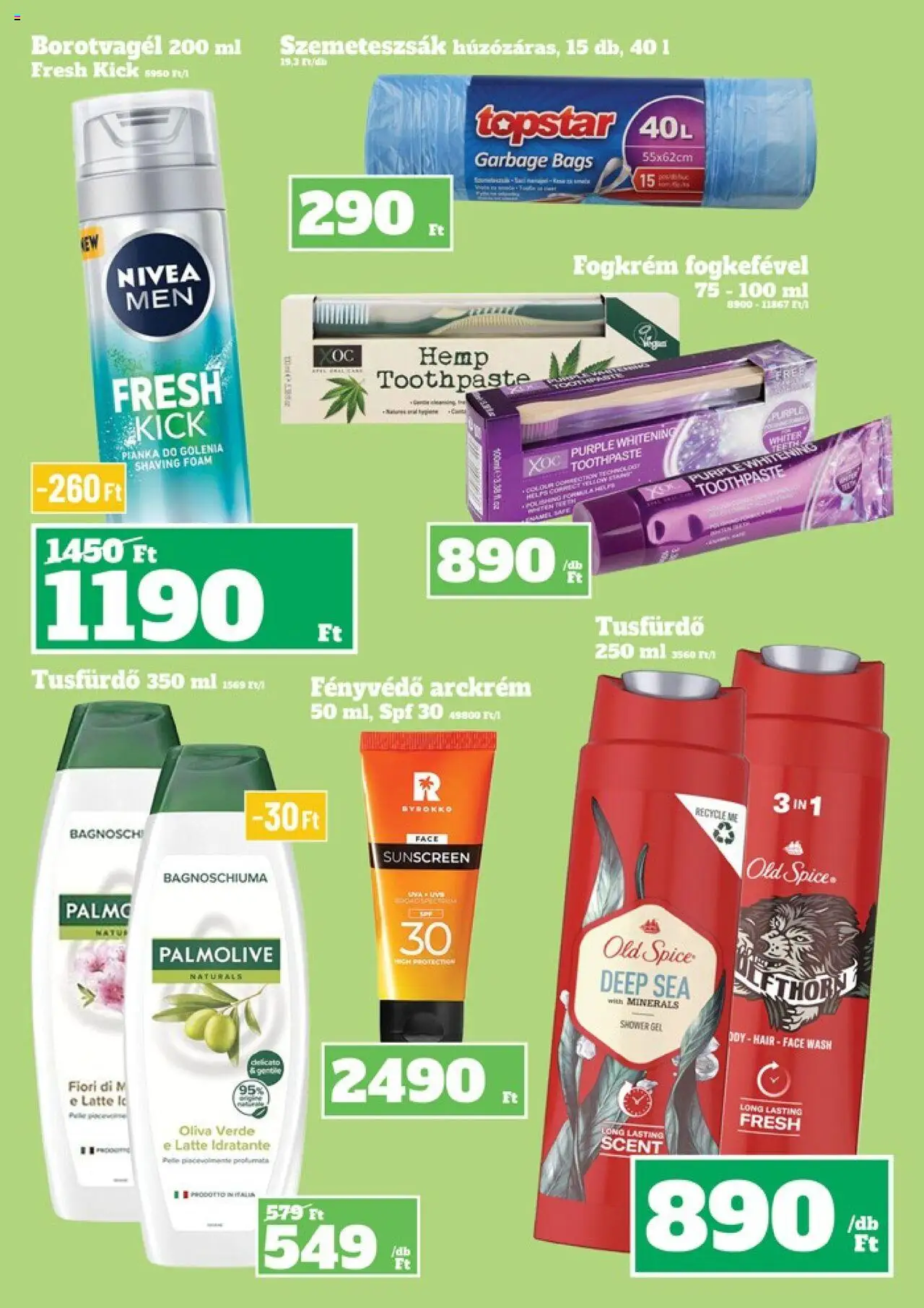 Family Diszkont akciós ujság - amely érvényes a következő dátumtól: 29.05.2025 | Oldal: 21 | Termékek: Old spice, Szemeteszsák, Arckrém, Fogkrém