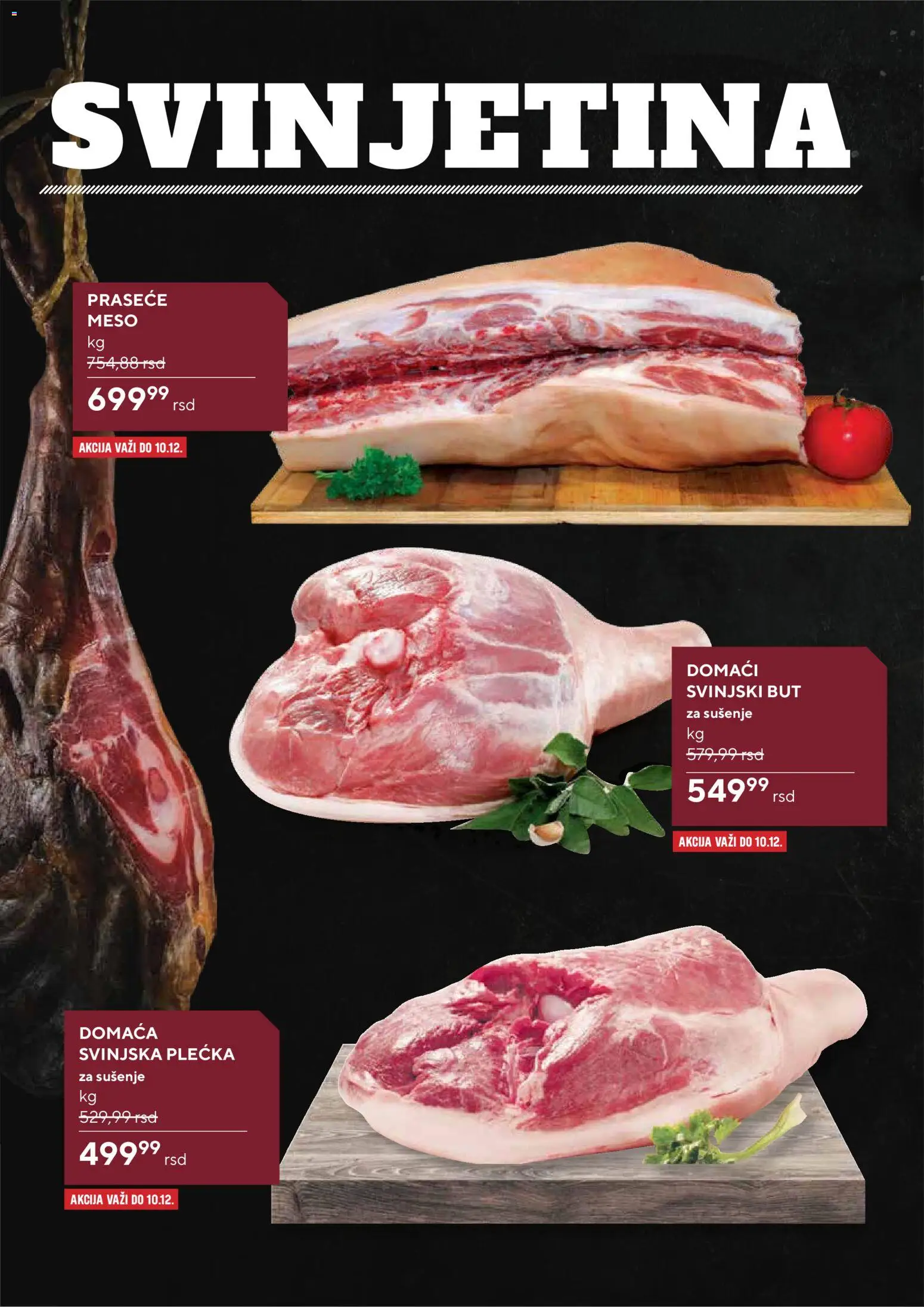 Roda katalog - važi od 27.11.2025 | Strana: 4 | Proizvode: Svinjski but, Svinjska plećka, Svinjetina