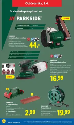 Katalog Lidl - Pregled kataloga iz trgovine Lidl, vrijedi od 07.04.2026 | Stranica: 42