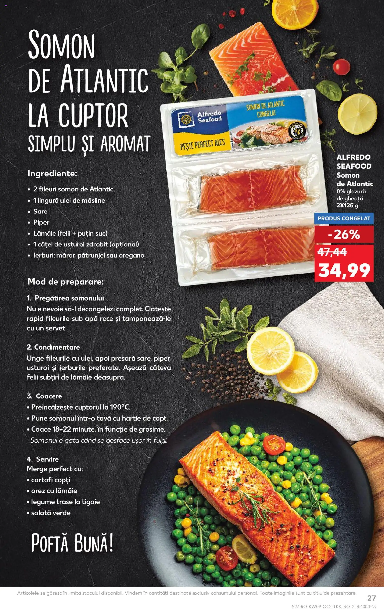 Noul catalog Kaufland – valabil de la 25.02.2026 | Pagină: 27 | Produse: Cuptor, Ulei, Pește, Usturoi