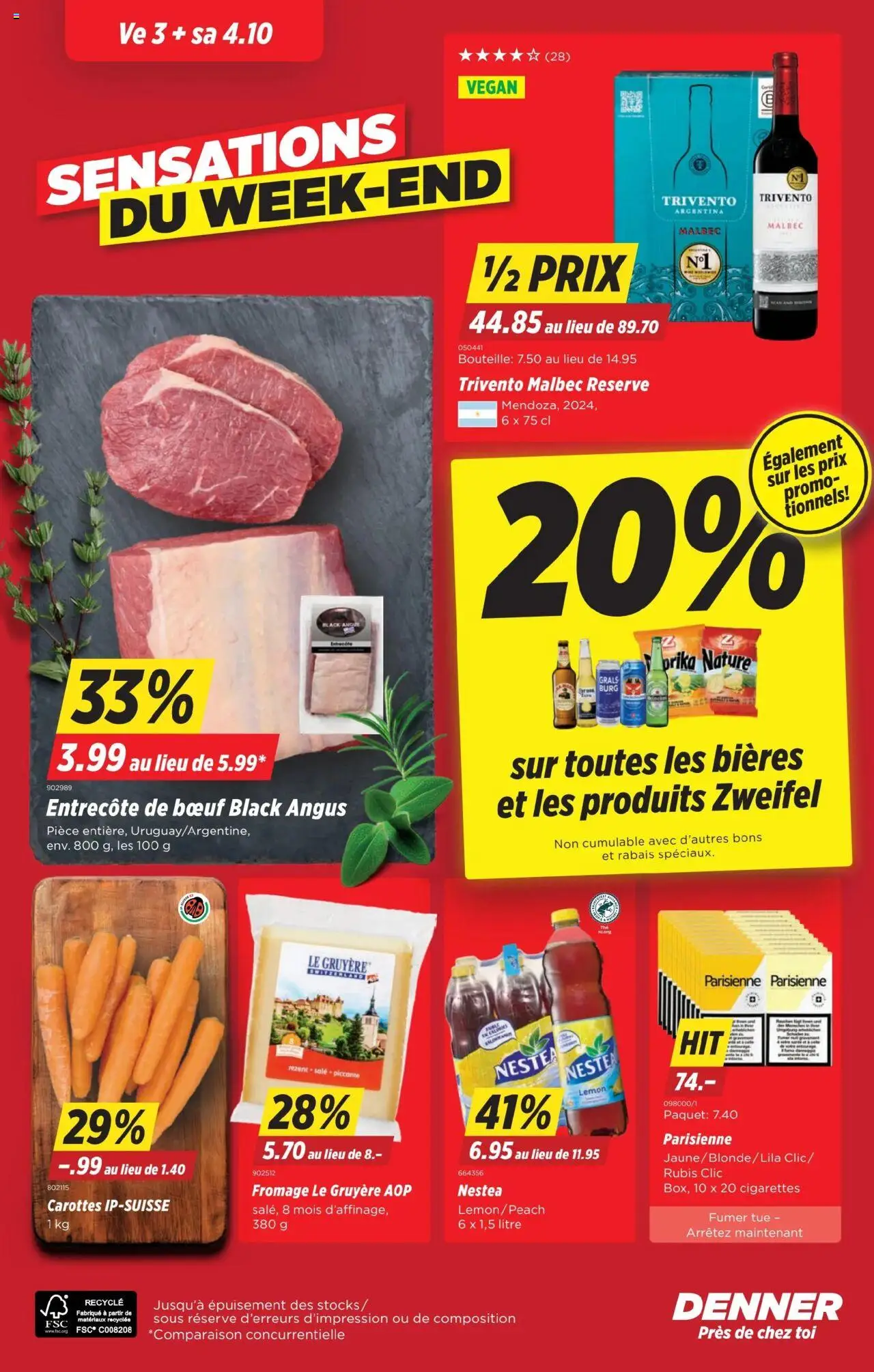 Denner Aktionen FR – gültig ab 30.09.2025 | Seite: 24